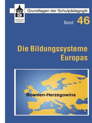 cover image of Die Bildungssysteme Europas--Bosnien-Herzegowina